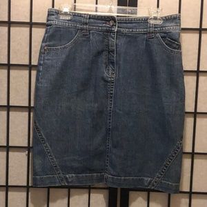 Eidra Jean Skirt in Size 6